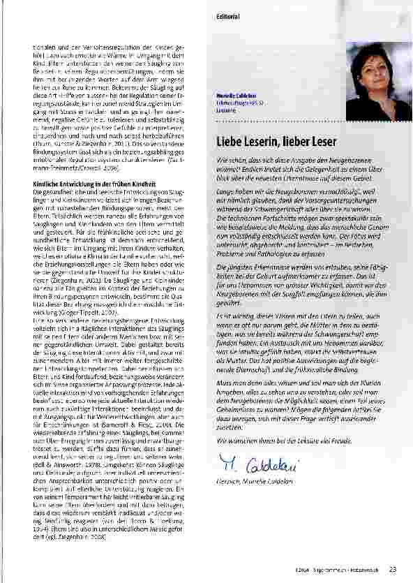 Vorschauseite 2: Elterliche Feinfühligkeit und kindliche Entwicklung - die Skala elterlicher Feinfühligkeit als Praxis tool zur Beratung junger Eltern