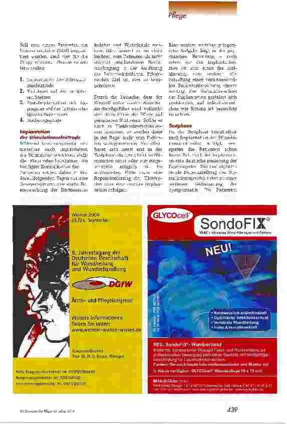 Vorschauseite 4: Neurostimulotion bei therapierefraktärer Angina pectoris