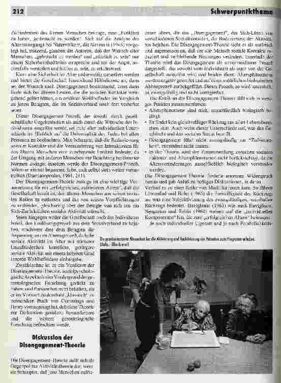 Vorschauseite 3: Altern und Alter in der gerontologischen Forschung