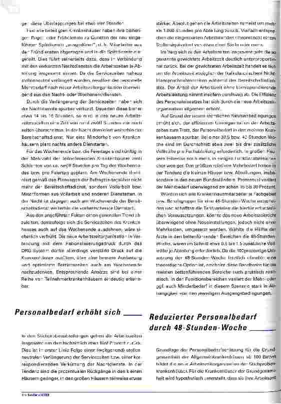 Vorschauseite 2: Das DKI-Gutachten zum EuGH-Urteil Über die Auswirkungen alternativer Arbeitszeitmodelle