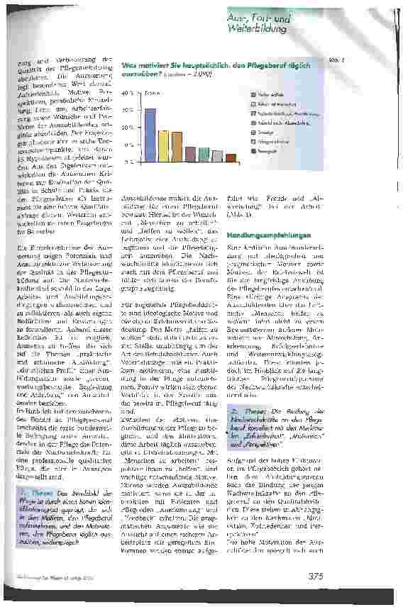 Vorschauseite 2: Zukunftsorientierte Pflegeausbildung - Studie des Deutschen Evangelischen Krankenhausverbandes e.V. (DEKV) zur Qualität der Ausbildung an evangelischen Pflegeschulen Qualität und…