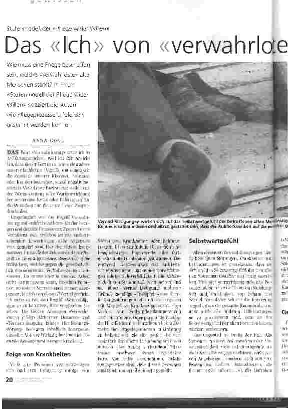 Vorschauseite 1: Das Ich von verwahrlosten Menschen stärken