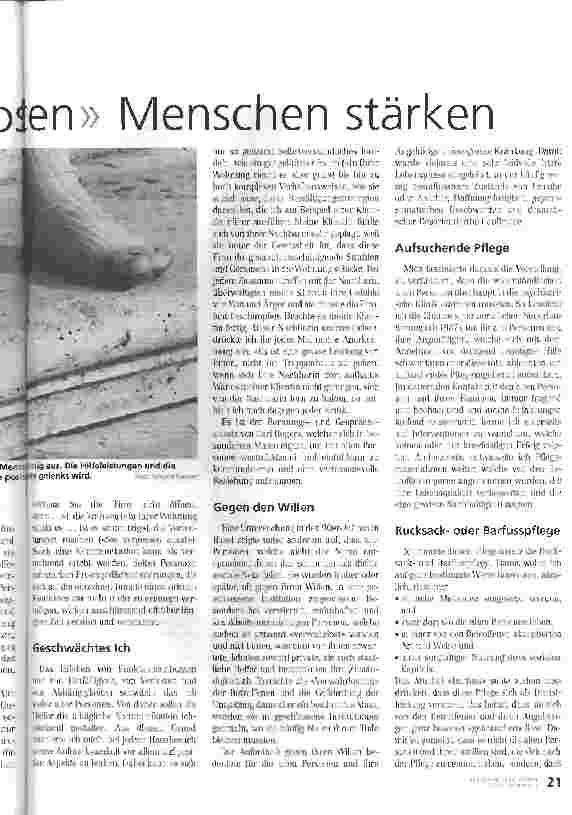 Vorschauseite 2: Das Ich von verwahrlosten Menschen stärken