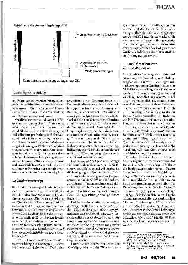 Vorschauseite 6: Strukturbereinigung und Qualitätssicherung