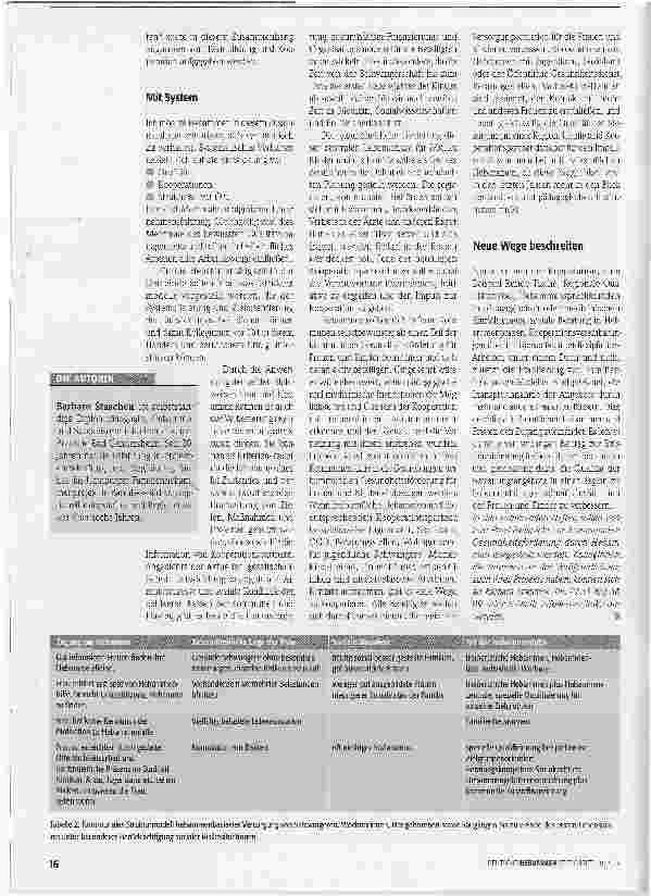 Vorschauseite 3: Akteurin kommunaler Gesundheitsförderung