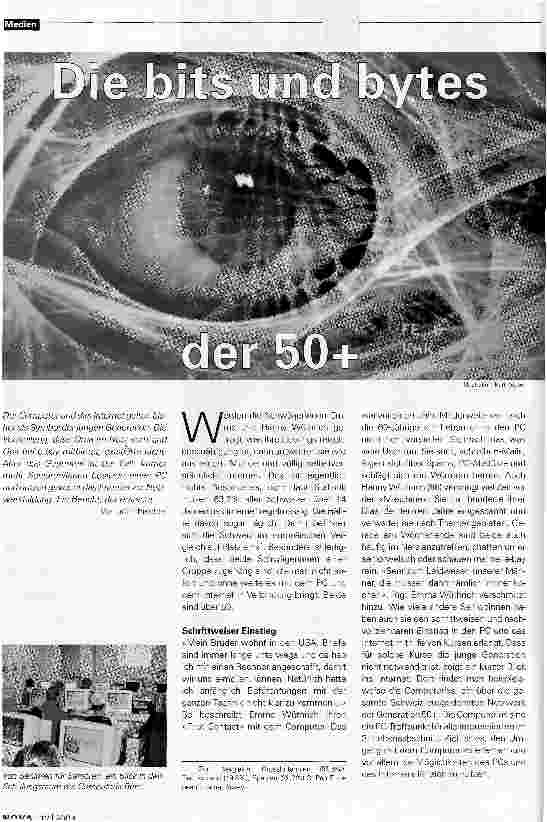 Vorschauseite 1: Die bits und bytes der 50+