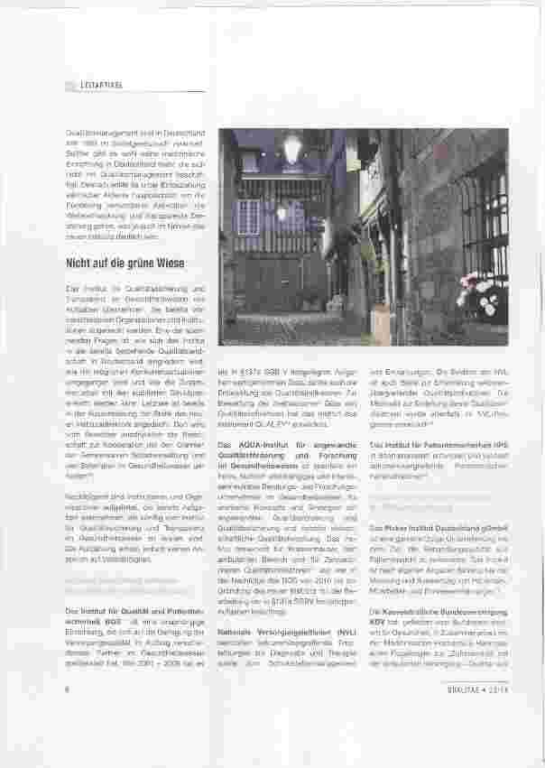 Vorschauseite 3: Ein neues Etikett oder mehr Qualität?