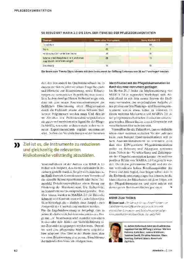 Vorschauseite 3: Maria reduziert den Verwaltungswust