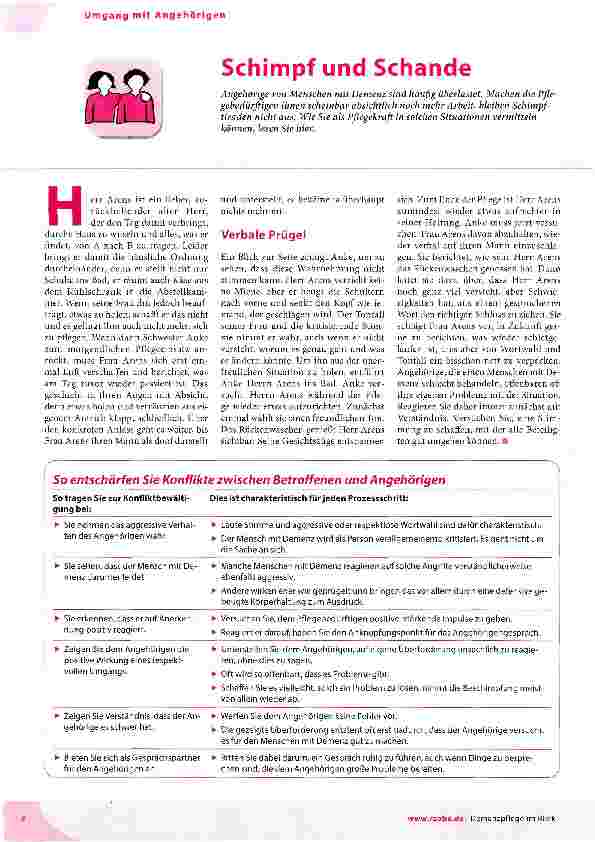 Vorschauseite 1: Schimpf und Schande