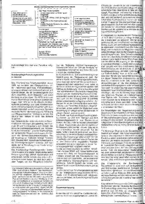 Vorschauseite 2: Orientierungsreise zur Information über den Stand der Pflegeforschung in Skandinavien