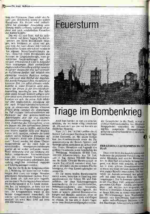 Vorschauseite 5: NS-Psychiater als Katastrophenschutzplaner