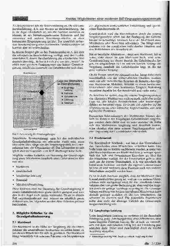 Vorschauseite 5: Möglichkeiten einer modernen BAT-Eingruppierungssystematik