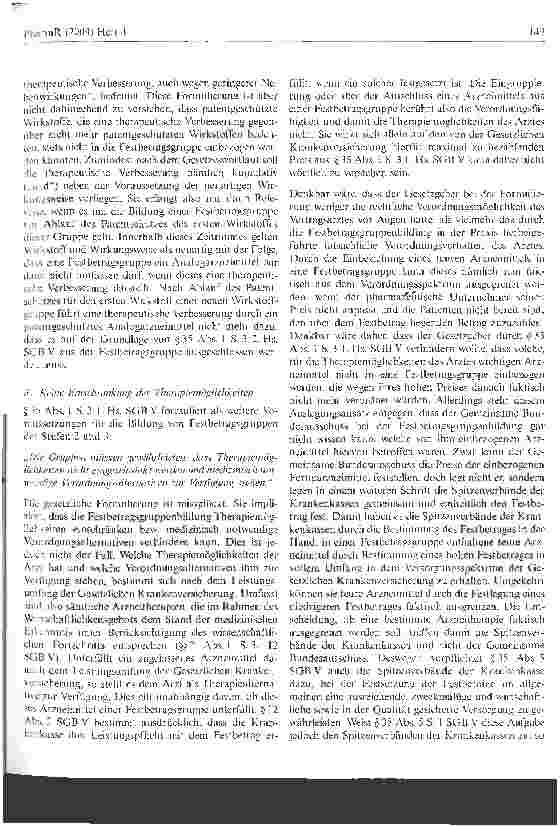 Vorschauseite 5: Rechtsfragen der Bildung von Festbetragsgruppen der Stufe 2
