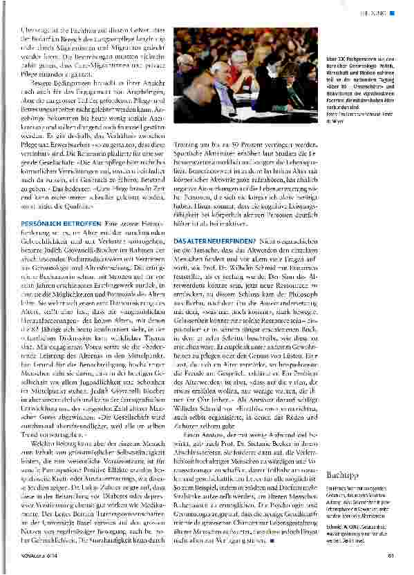 Vorschauseite 2: Die Frage nach dem Wert des hohen Alters