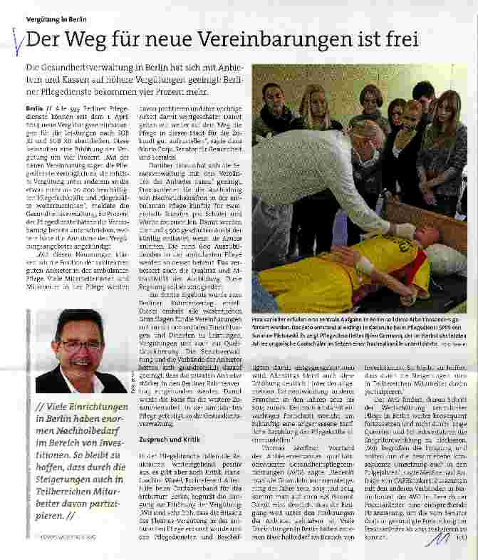 Vorschauseite 1: Der Weg für neue Vereinbarungen ist frei