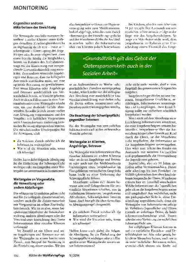 Vorschauseite 3: Entscheidend ist der Einzelfall