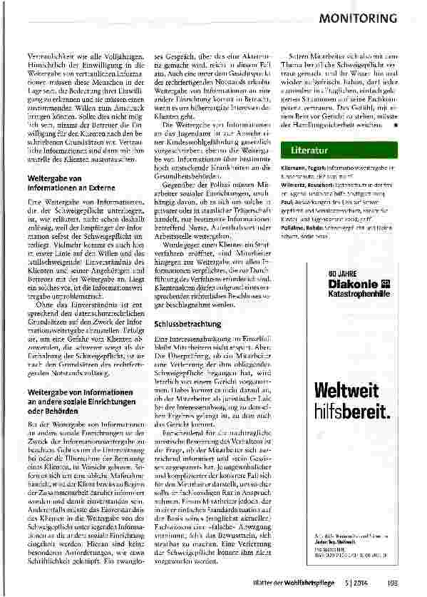 Vorschauseite 4: Entscheidend ist der Einzelfall