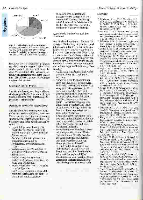 Vorschauseite 4: Die Legionellose - ein Beispiel für umweltbedingte Infektionen