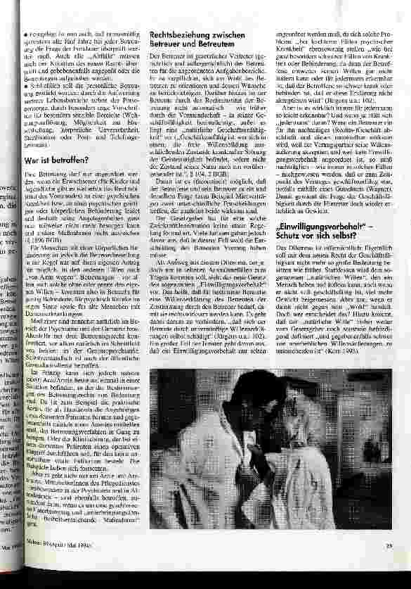 Vorschauseite 2: Zwei Jahre Betreuungsrecht Eine kritische Bestandsaufnahme