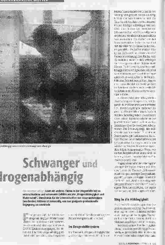 Vorschauseite 1: Schwanger und drogenabhängig