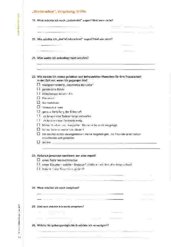 Vorschauseite 5: Spirituelle Verfügung