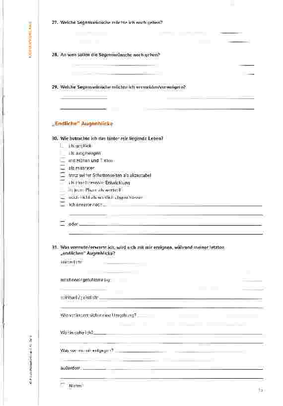 Vorschauseite 6: Spirituelle Verfügung