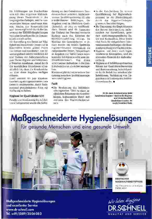 Vorschauseite 3: Umsetzung des Infektionsschutzgesetzes