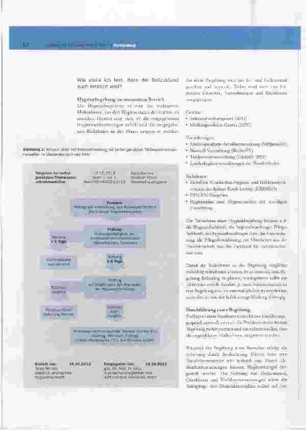 Vorschauseite 4: Hygienemanagement im stationären Bereich
