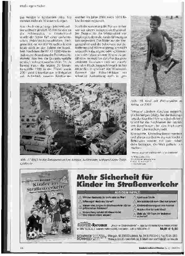 Vorschauseite 6: 3500 Jahre Poliomyelitis und ein Ende in Sicht?