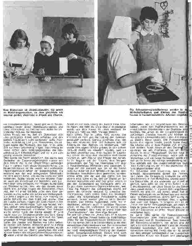 Vorschauseite 3: Die evangelisch-lutherische Diakonieanstalt Neuendettelsau Der geringsten Arbeit nicht schämen/das edelste Frauenwerk nicht verderben
