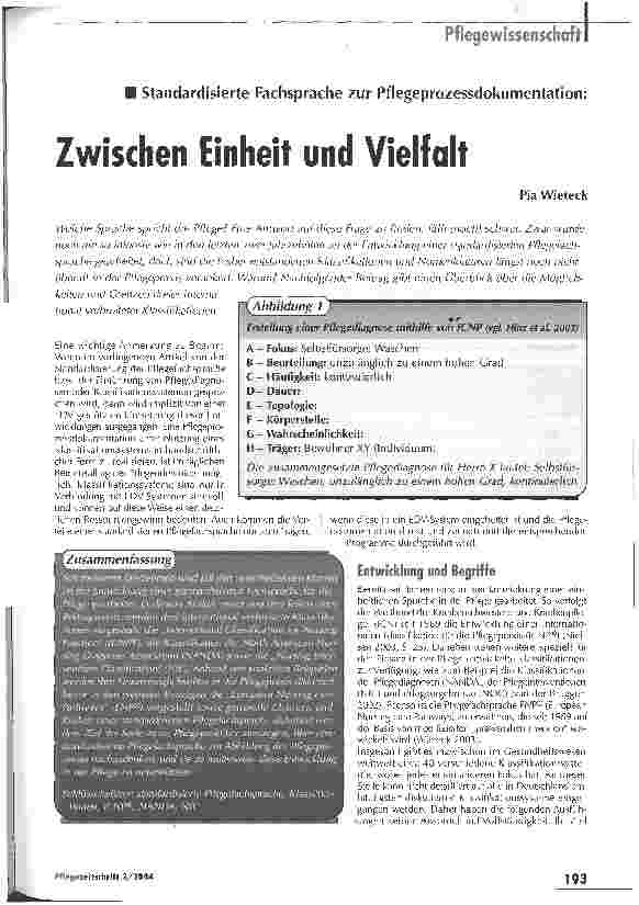 Vorschauseite 1: Zwischen Einheit und Vielfalt