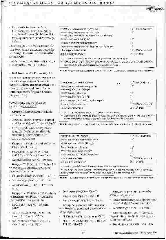 Vorschauseite 6: Französische Empfehlungen zur Aufbereitung von Instrumenten
