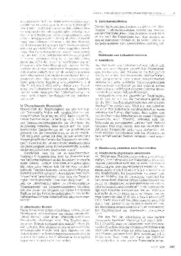 Vorschauseite 4: Personalvertretungsrecht und Arbeitnehmerüberlassung