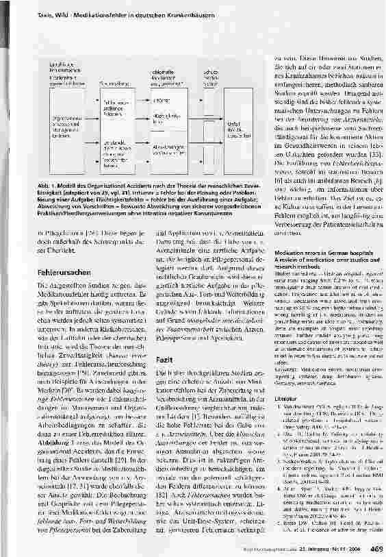 Vorschauseite 5: Medikationsfehler in deutschen Krankenhäusern