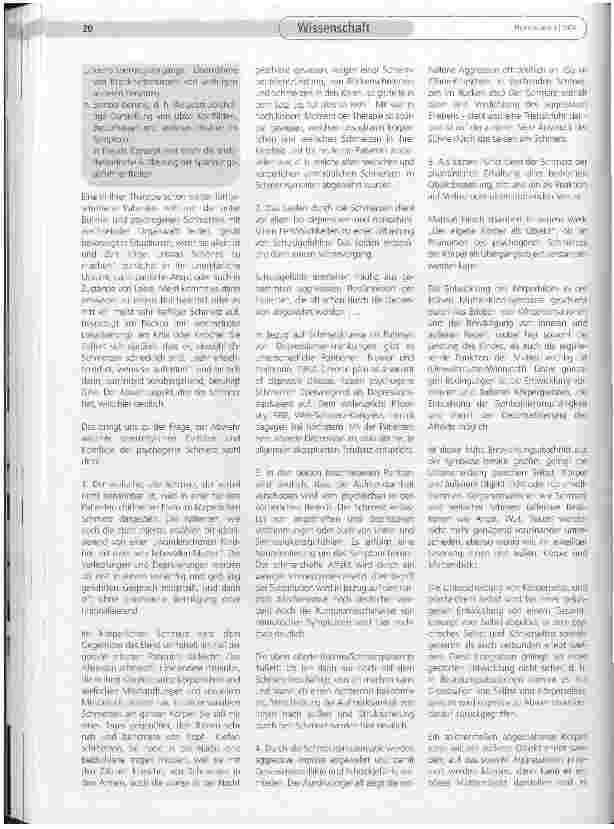Vorschauseite 2: Psychogener Schmerz
