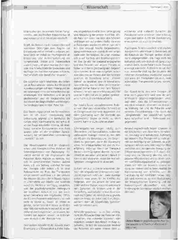 Vorschauseite 6: Psychogener Schmerz