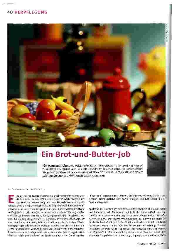 Vorschauseite 1: Ein Brot-und-Butter-Job
