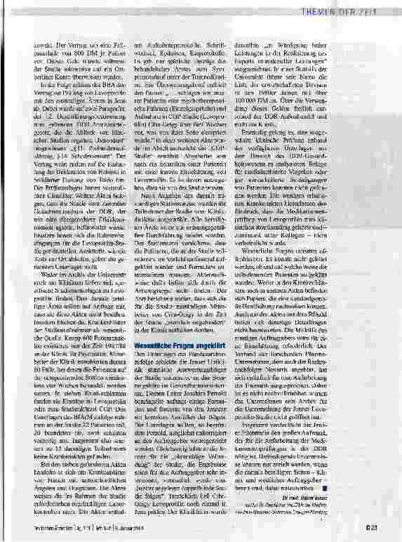 Vorschauseite 2: Testen für den Westen