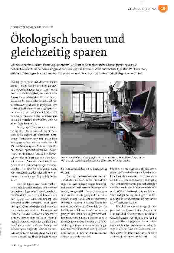 Vorschauseite 1: Ökologisch bauen und gleichzeitig sparen