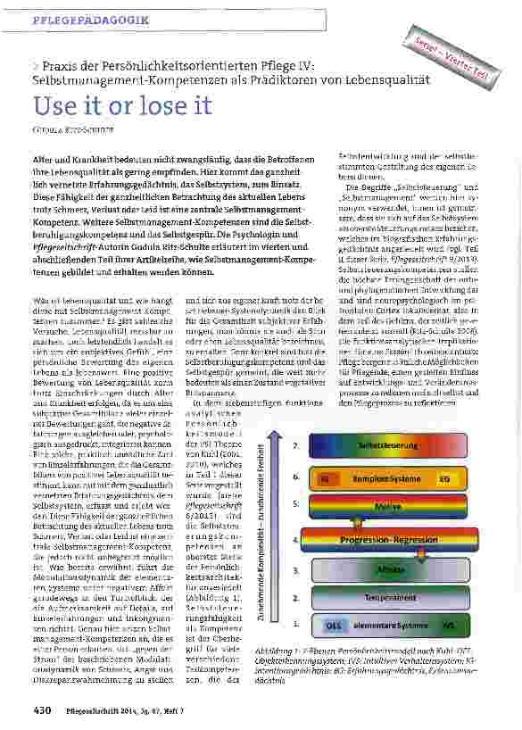 Vorschauseite 1: Use it or lose it