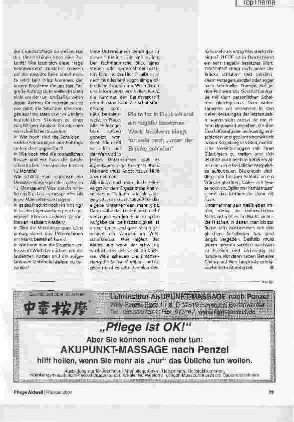 Vorschauseite 4: Agieren statt reagieren