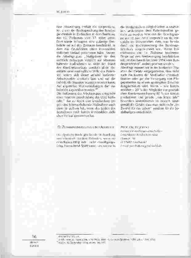 Vorschauseite 5: VOM ALPHA ZUM OMEGA MÖGLICHKEITEN UND GRENZEN ÄRZTLICHER BEHANDLUNG VON PATIENTEN IM ENDSTADIUM CHRONISCHER ERKRANKUNGENAUS DER SICHT DES JURISTEN
