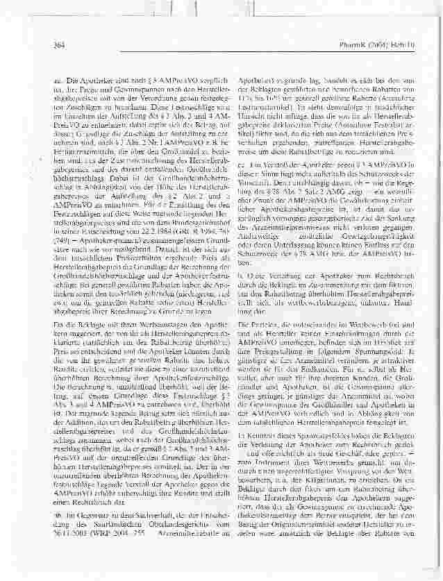 Vorschauseite 5: Zur Publikation der Rechtsanwältin Dr. Melanie Arndt:Im Nachzulassungsverfahren befindliche Johanniskraut-Produktedürfen nicht die nach den neuen AMR erststattungsfähige Indikatio…