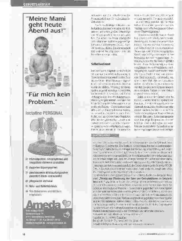 Vorschauseite 3: hebammengeleitet familienorientiert