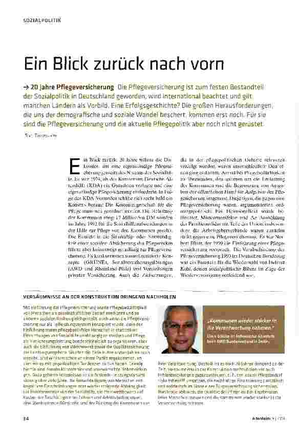 Vorschauseite 1: Ein Blick zurück nach vorn