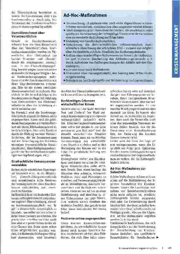 Vorschauseite 2: Weder Pest noch Cholera