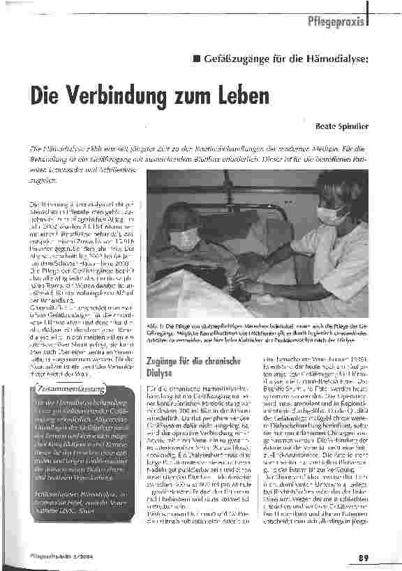 Vorschauseite 1: Die Verbindung zum Leben