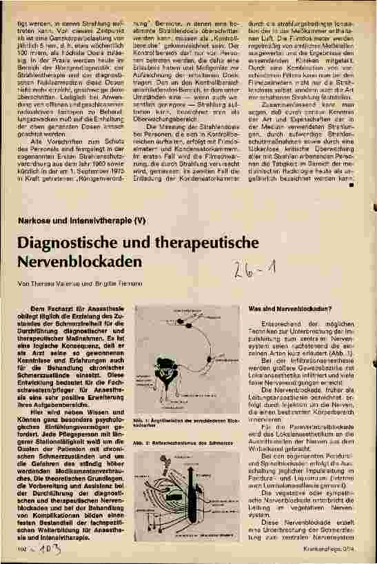 Vorschauseite 2: Strahlenschutz - wann? wo? wie?