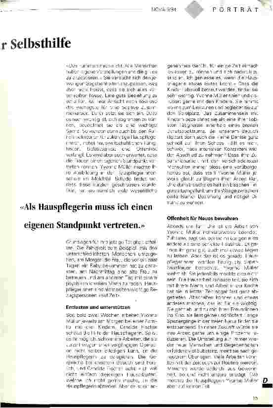 Vorschauseite 2: Hauspflege: Hilfe zur Selbsthilfe