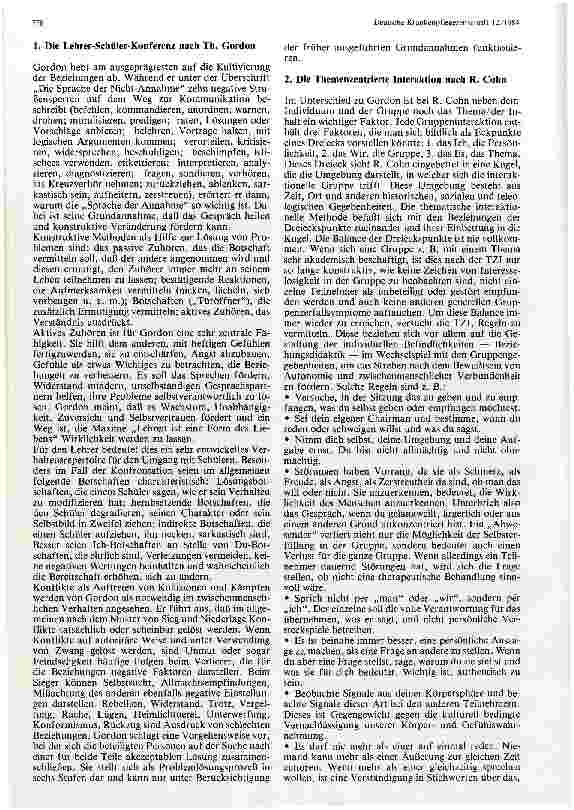 Vorschauseite 2: Beziehungsdidatik